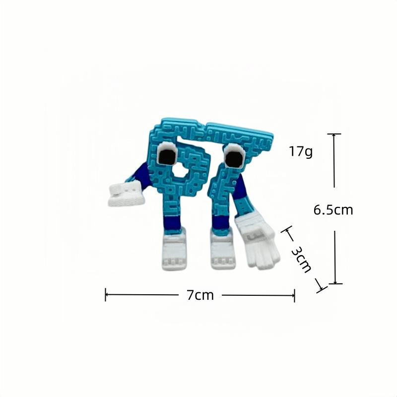 3D-друкована мініатюрна фігурка 67 Brainrot, іграшкова машинка, настільний декор для дому, аксесуари, дитячі іграшки, чудовий подарунок, прикраса для вітальні