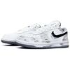 Nike Pantofi de Skateboard Unisex Negru Alb 355152-106, Rezistenți la Abraziune, Ușori, cu Partea Inferioară Joasă, Piele, cu Design Lună și Sabie()