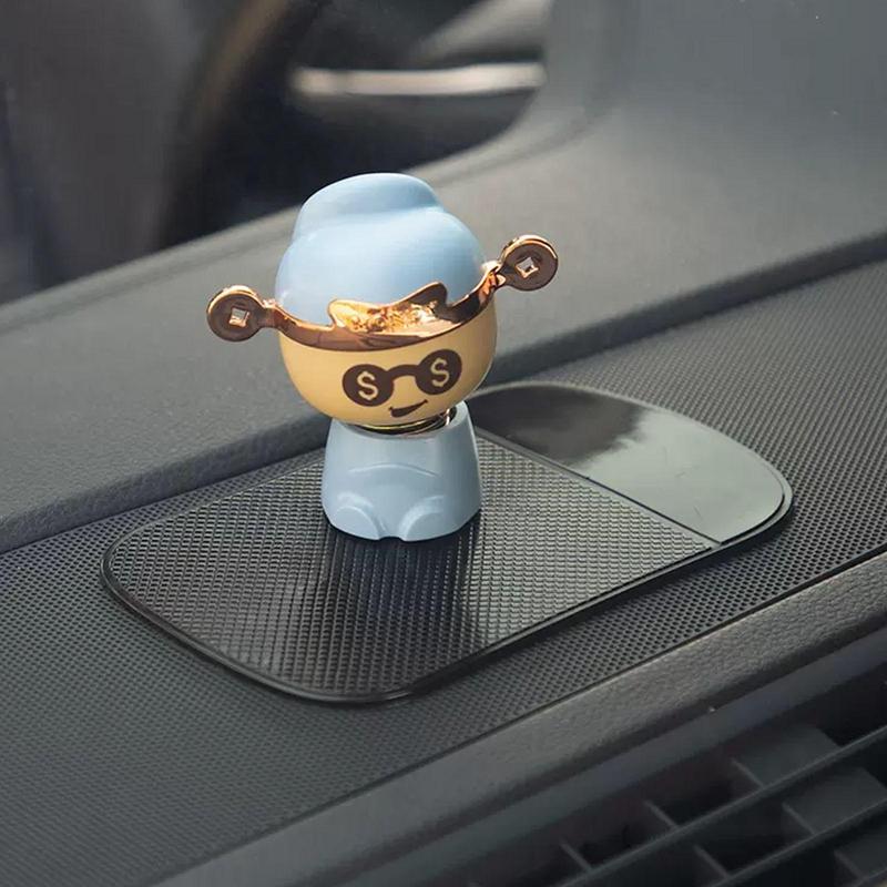 1Pcs Car Non-Slip Mat Magic Anti-Slip Slide-Proof Pad Dashboard Sticky Dash Adhesive Cell Phone Mobile Holder Black Silicone