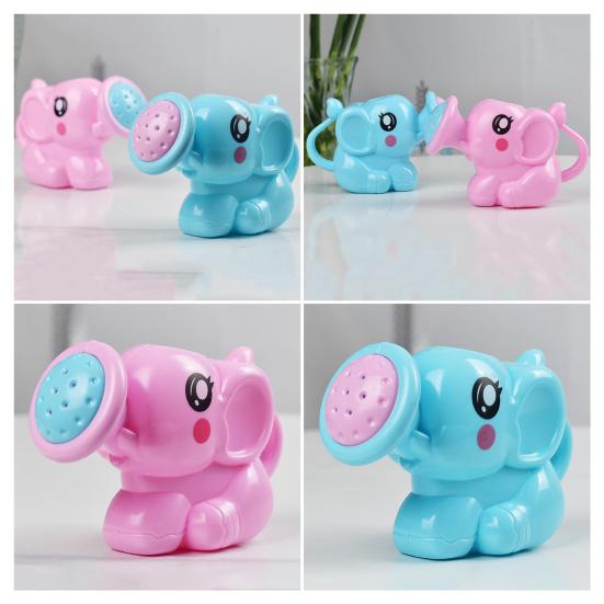 Elephant-Shaped Watering Can Bath Toys Kids Garden Water Can Children Sprayer Water Cans Cute Sprinkler Bath Cans for Boys Girls Toddlers