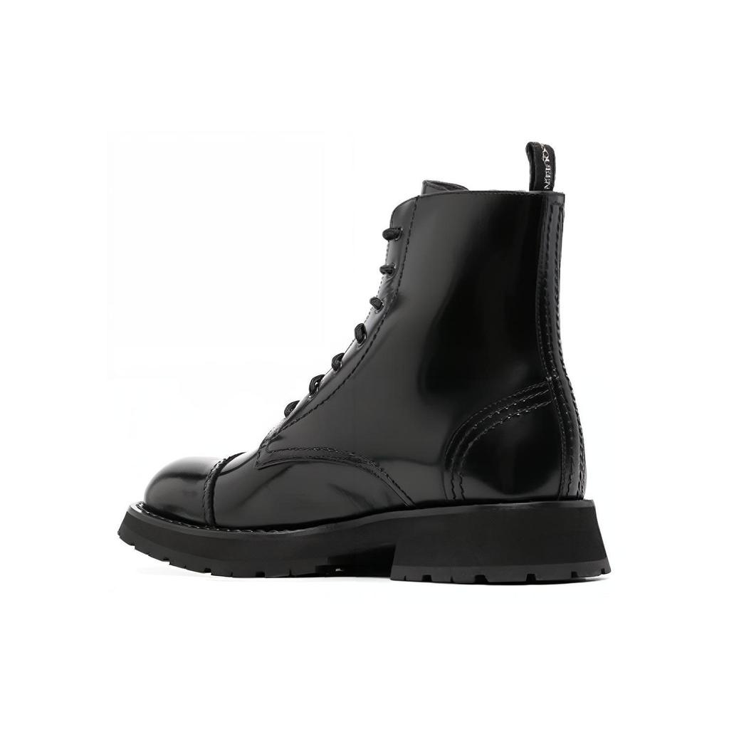 Alexander McQueen Lace Up Ankle Boots 708172WIC611000