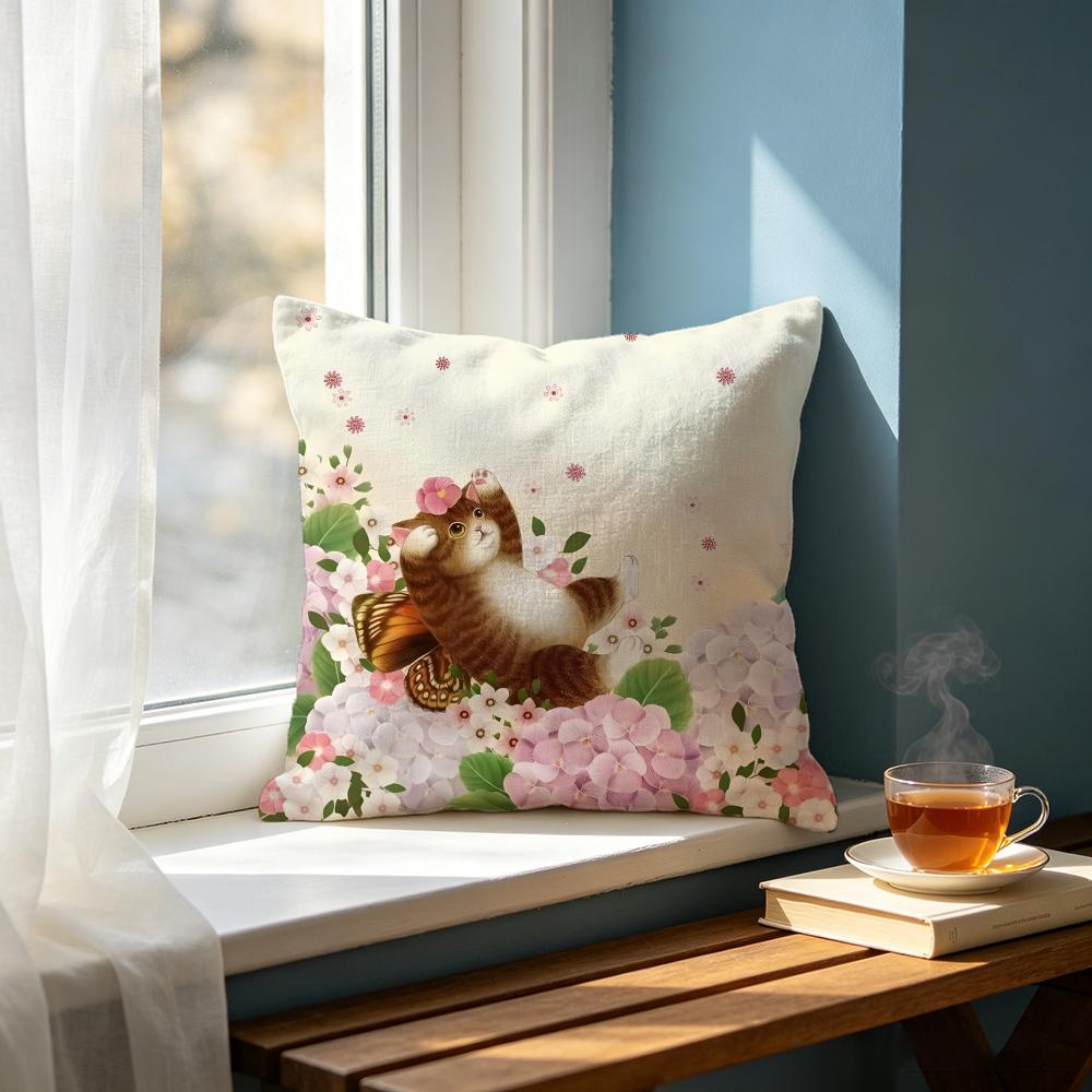 Cute NNyang Songied Cushion Cover Cushion Cover Set Pcs x x x Pillowcase Decorative Sofa Home Decor