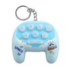 Cartoon Handheld Game Keychain with Whack-a-Mole LED Light Mini Electronic Toy Pendant for Bags Backpacks Fun Grab Machine Prize Gift for Kids Teens