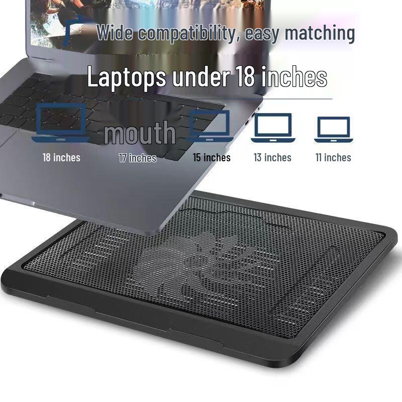 Yipan HC Laptop-Kühlpad mit 6 Lüftern