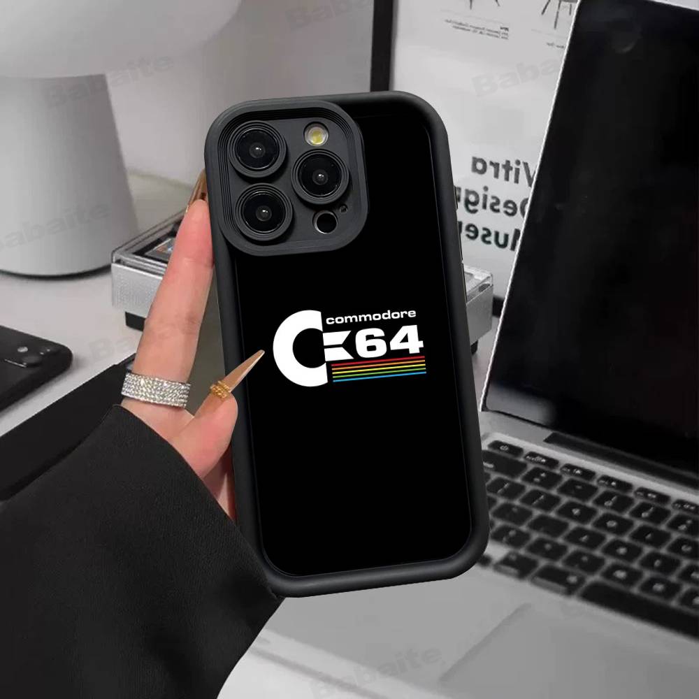 C-Commodore 64 Phone Case For IPhone 17 16 15 14 13 12 11 Air Plus Pro Max Soft Back Cover