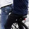 1 PC 6cm Bicycle Rear Saddle Thickened Pu Leather Shockproof Electric Bike Rear Seat Cover Bicycle Accessories