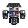 V380 Solar-Powered 10X Zoom Panoramic PTZ Camera with Mobile Alarm for Outdoor Use