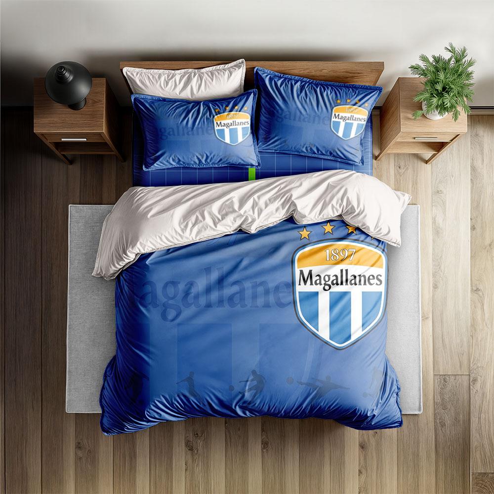 

Club Deportivo Magallanes Duvet Cover Set without sheet King Queen Double Full Twin Single Size Bed Linen Set 135x200cm