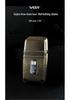 VGR335 Rechargeable Electric Beard Trimmer & Three-Blade Shaver, IPX6 Waterproof Razor