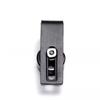 Barn Door Track Roller System Easy Installation Carbon Steel Base Door Guide AntiWobble Design Matte Black Finish