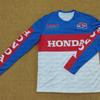 Maglia Honda Off Road Estiva per Moto da Cross Asciugatura Rapida Manica Lunga Traspirante per Corse in Montagna Avventura