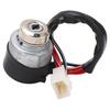 Tractor Ignition Switch 52200‑41210 Aluminium Alloy Ignition Key Switch Assembly Replacement for Kubota M6800 M7040