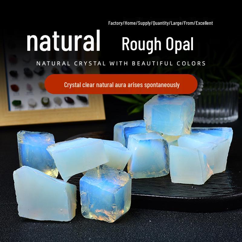 Raw Natural Opal Stone Aroma Diffuser & Home Decor for Fish Tanks & Flower Pots 1-2 cm 100g