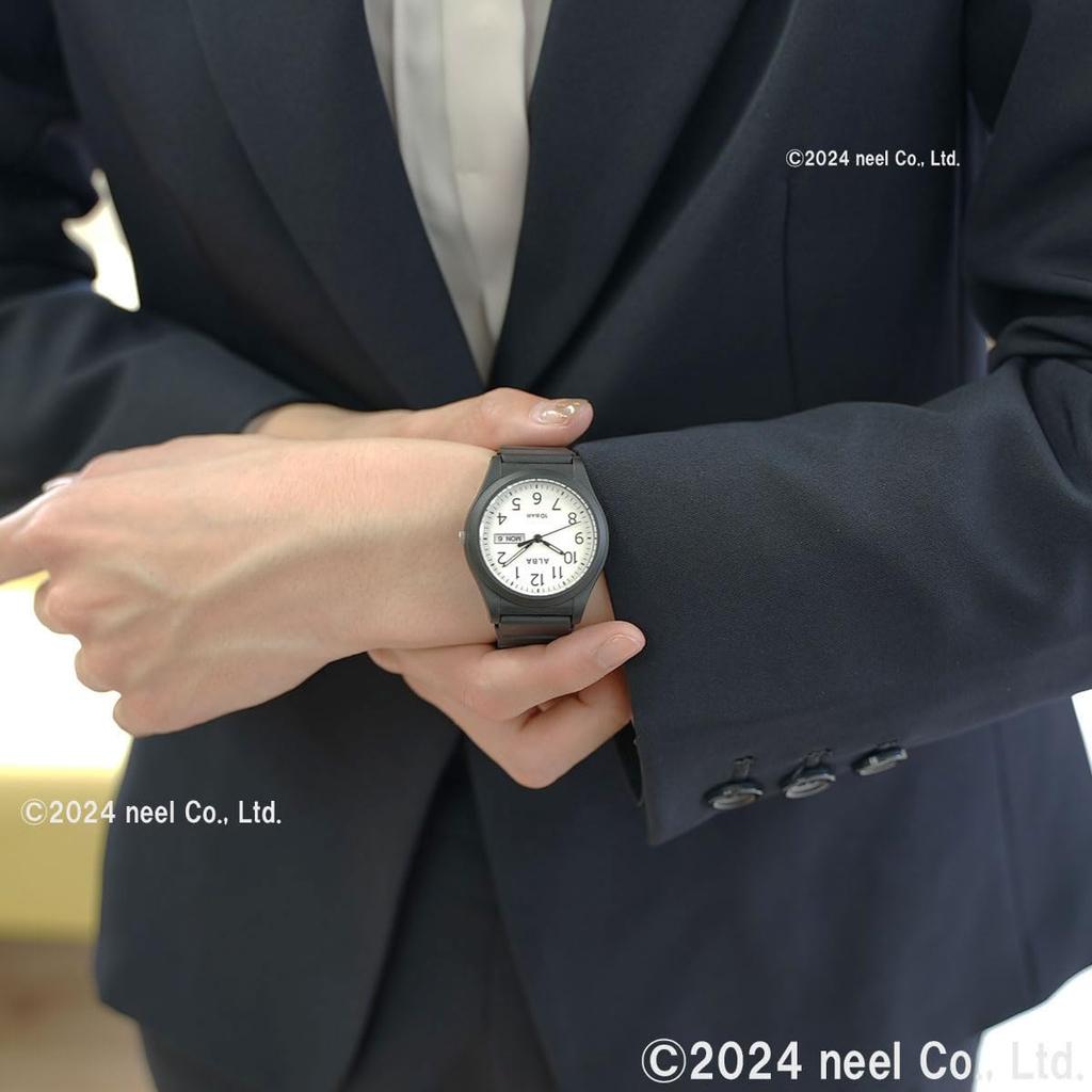 Seiko Watch Alba Sport Quartz AQPJ410 Black Watch Men's