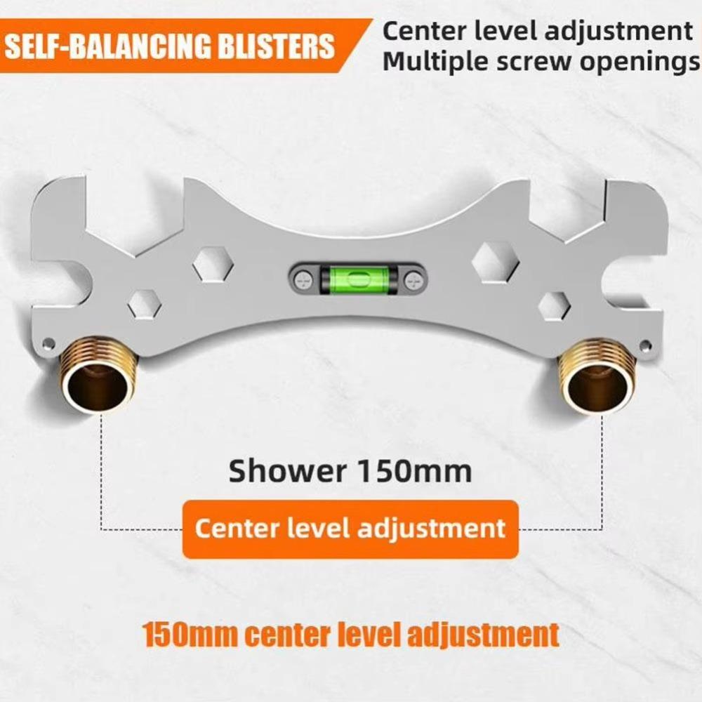 Thickened Hex Screws Wrench Design with Level Gauge Bend Angle Leveling Wrench  Universal