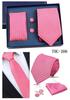 Men's Black Striped 3-Piece Gift Set: Hand-Tied 8cm Tie with Pocket Square & Cufflinks