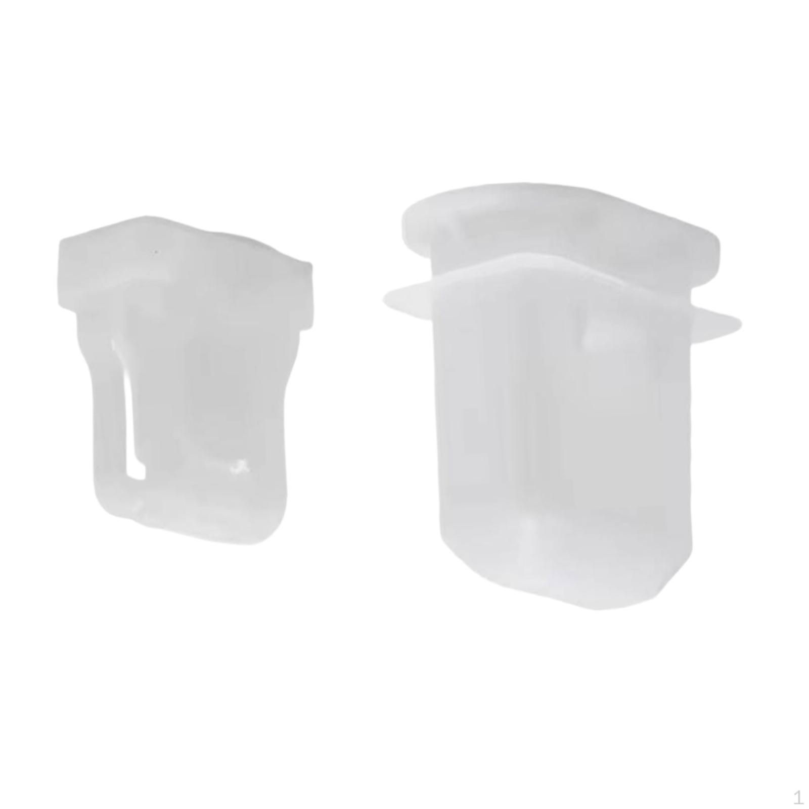 

2 Pieces Rear Seat Cushion Pad Clips Buckle Clamp Fastener Mounting Replaces Grommet