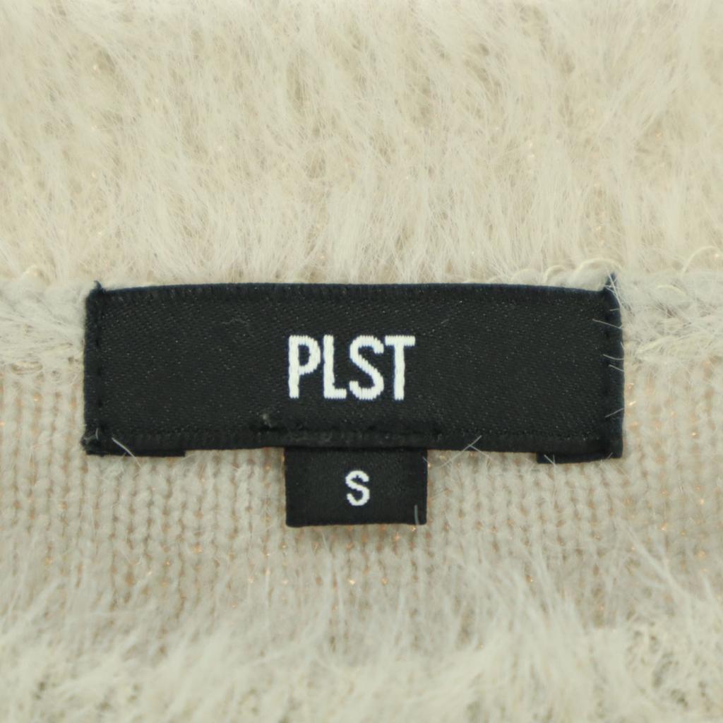 Beauty Products PLST No Sleeve Fur Vest S Beige Women Used