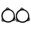 2 soportes de montaje de anillo adaptador de altavoz de 6,5 pulgadas para Toyota/Nissan Great Wall Emgrand, bocina de amortiguación sólida universal