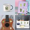 55pcs Suitcase Stickers Waterproof Stickers Scooter Computer Tablet Cartoon Decoration