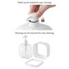Refillable Soap Pump Dispenser Empty Bottle Dispenser With Press Pump For Soap Shampoo Shower Lotion  Hand Shampoo Bottles Soap