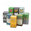 Cute Cartoon Face Magnetic Cube Tung Tung Tung Sahur Small Ornaments, Combination Cubes Gift for Kids, Creative Model Decor