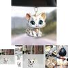 Charming Acrylic Animal Hanging Ornament For Car Interior Decoration In Vibrant Style