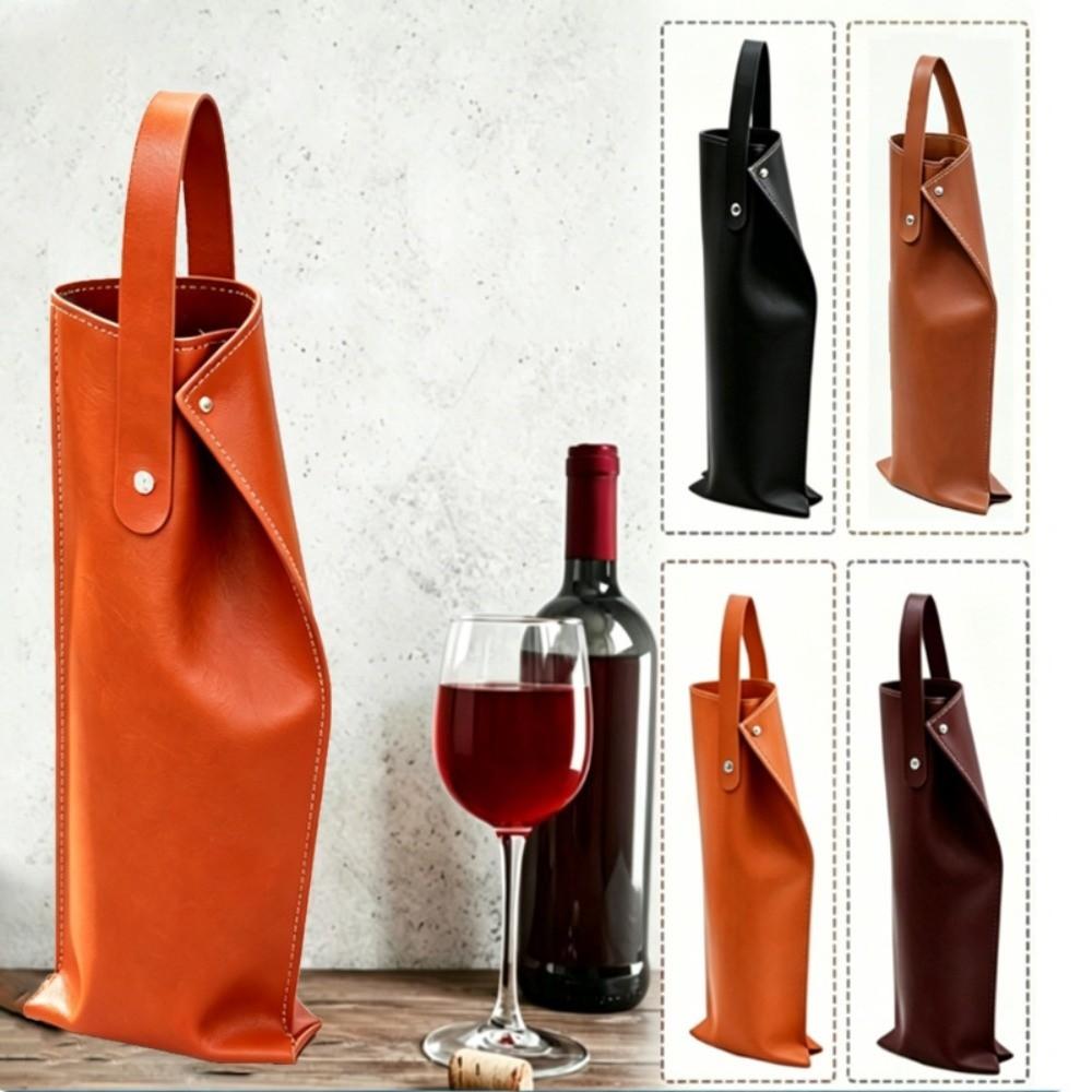 Single Bottle Wine Packaging Bag Portable Single Champagne Bottle Handbag Gift Giving