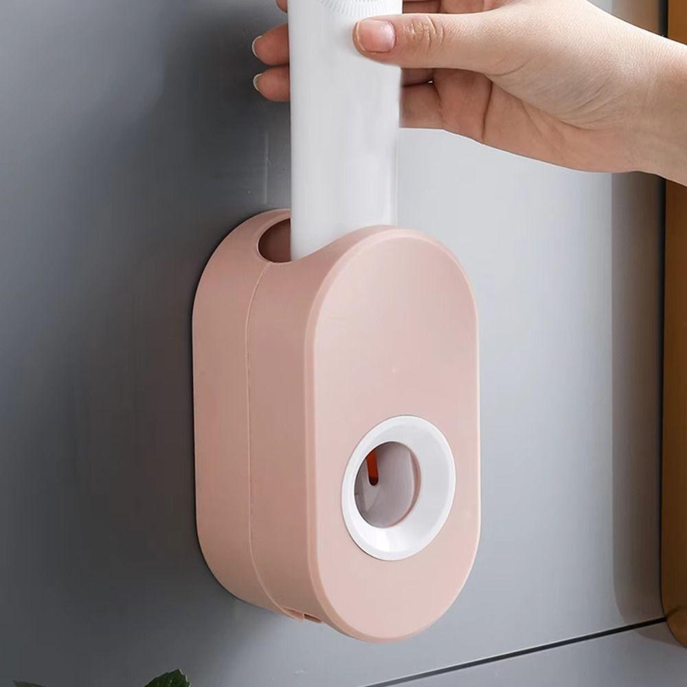 Automatic Toothpaste Dispenser Punch-Free Lazy Toothbrush Holder Toothpaste Squeezers  for Bathroom