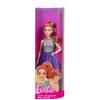 Barbie Fashionista Green Top Doll House for Ages 3 and HYT90 Dress-Up Up, Green,