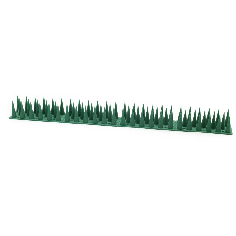 

10Pcs Plastic Bird Repeller Spikes Fence Wall Cat Anti Pigeon Spikes Anti-bird Outdoor Squirrel Garden Fences Animal Repellent зелёный