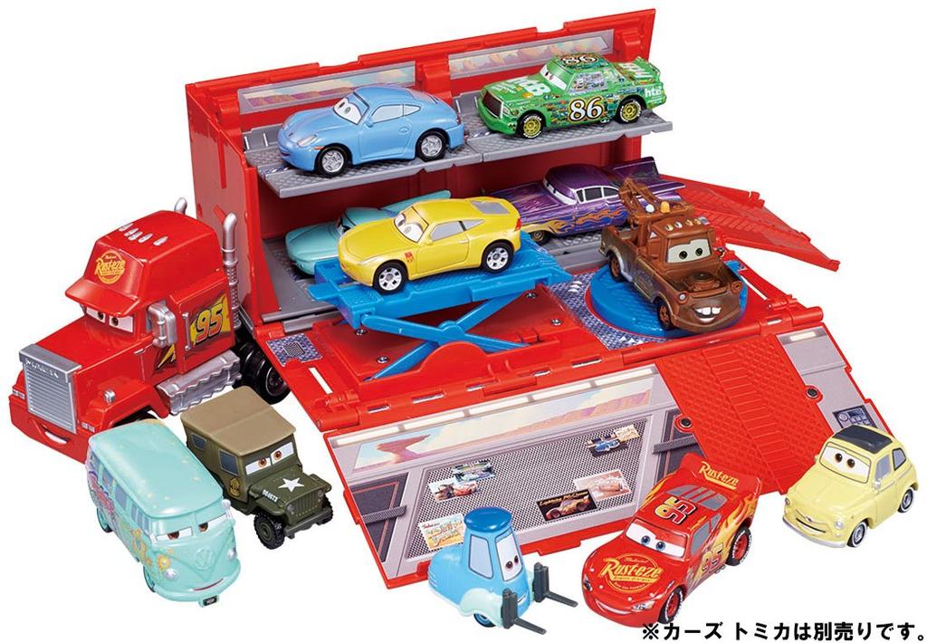 Disney Cars Tomica Play At the Maintenance Mac Let's Dock!