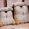 Ice Bean Bedhead Cushion Student Dormitory Reading Pillow Sofa Backrest Bay Window Cute Waist Pillow Office Lumbar Support