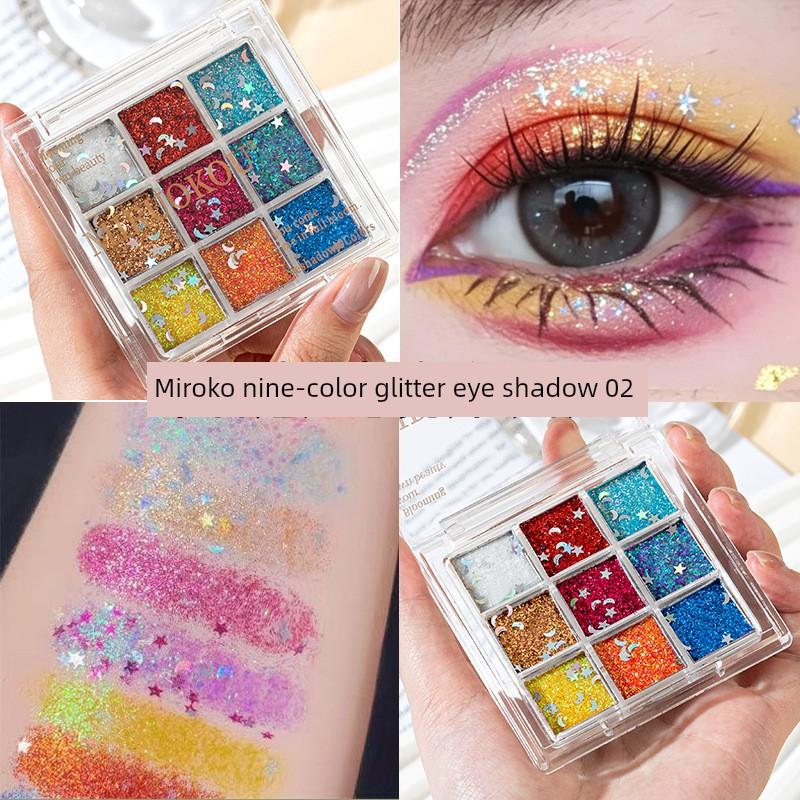 61-Piece Student Performance Stage Makeup Special Eyeshadow Palette with Glitter and Sparkle, Non-Toxic Makeup for Stage Performances