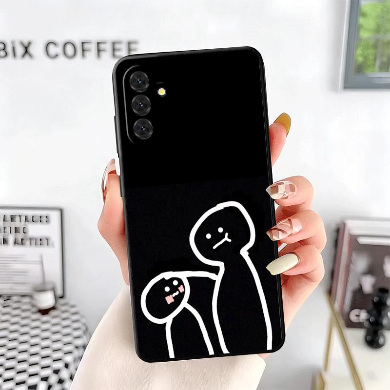 Funny Stickman Matchman Soft Phone Case for Samsung A17 A37 A57 A16 A26 A36 A56 A15 A25 A35 A55 A14 A24 A34 A54 A13 A23 A33 A53