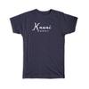 Geschenk-T-Shirt : Kauai Kursiv Typografie Hawaii Tropischer Strand Reise Souvenir