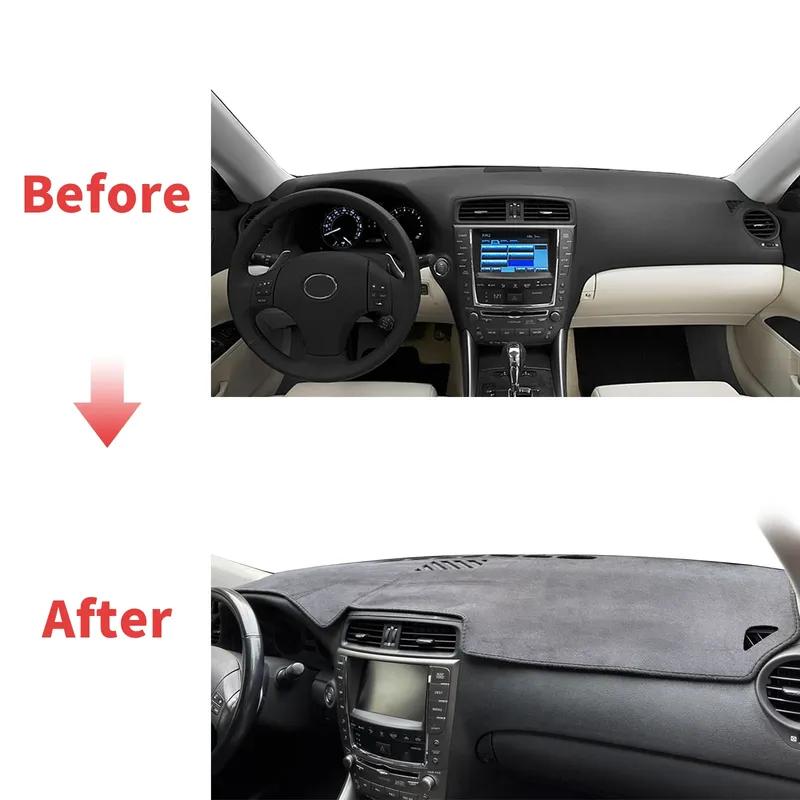 Fit for Lexus IS XE20 F IS250 IS350 IS300 2006-2013 Accessories Dashmat Protective Carpet Dashboard Cover Pad DashMat Sunshade