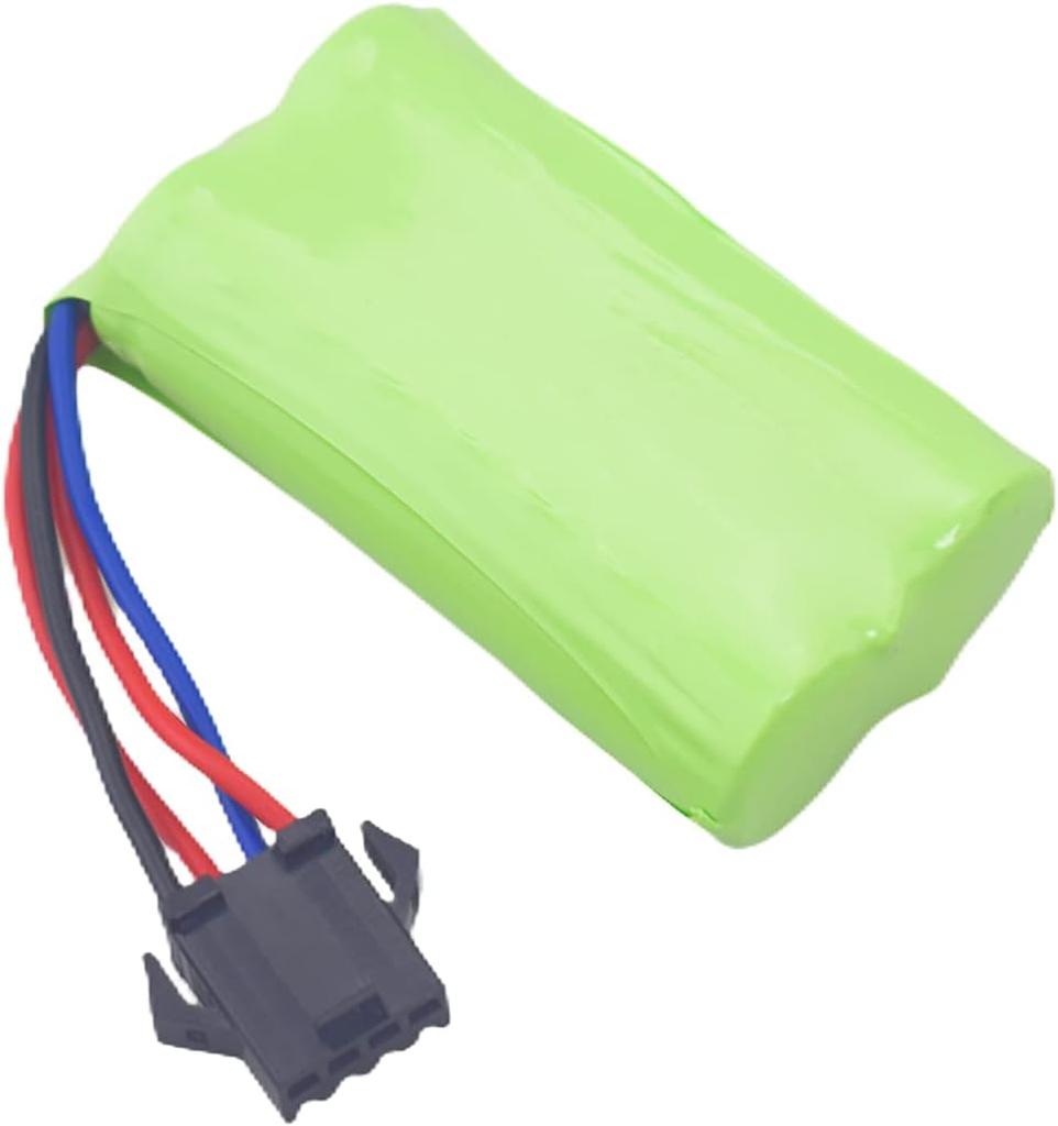 7.4V 500mAh High-Speed Lithium Batteries – 2 Pack – Compatible with EC16 DE85 RC Boat, Car, and Ship Models