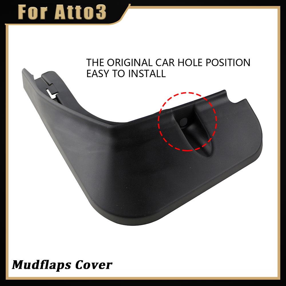 4Pcs Car Mud Flaps Mudflap for BYD Atto 3 Yuan Plus Atto3 2022 2023 Mudguard Splash Guards Fender Mudflaps Cover