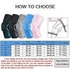 2 Pezzi Ginocchiere da Basket Imbottite in Silicone Ginocchiera Rotulea per Supporto Articolare Protettore Fitness Manica a Compressione Alta Qualità Pratica per Uso Quotidiano