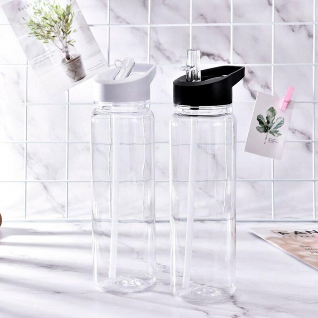 Portable Water Bottle Shatterproof White/black/grey