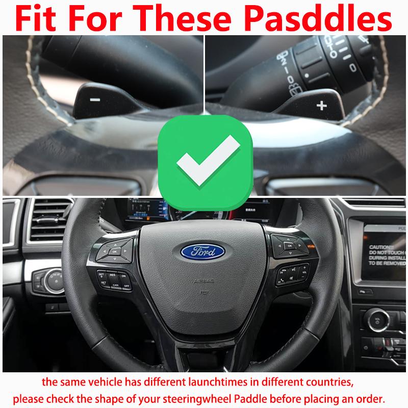 For Ford Explorer 2016 2017 2018  Car Steering Wheel Paddle Shift Extension DSG