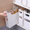 Ręczny Wciągnik Pudełko do Przechowywania Żywności Oszczędzające Miejsce Kosz do Przechowywania w Domu Nowe Pudełko do Przechowywania w Kuchni Przechowywanie Żywności