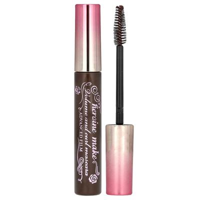 Heroine Make, Volumen & Curl Mascara, Advanced Film, Nr. 02 Braun, 6 g (0,21 Unzen)
