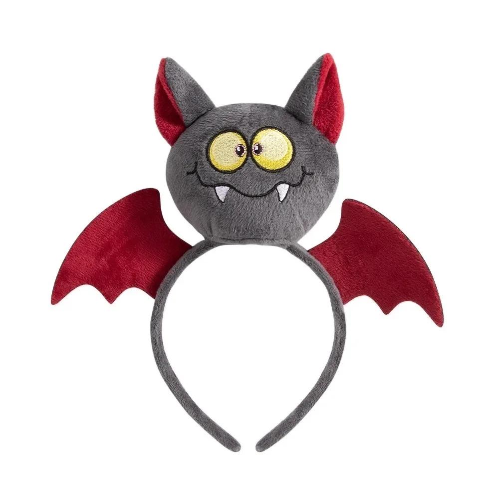 

Novelty Pumpkin Halloween Headband Skeleton Bat Halloween Hair Hoop Ghost Halloween Decor Catoon Hairband Photography Props