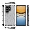 Transparent Phone Case For Samsung Galaxy S26 Ultra Honeycomb Armor Back Case Samsung S26 Plus Cover For Samsung S26 Ultra Case