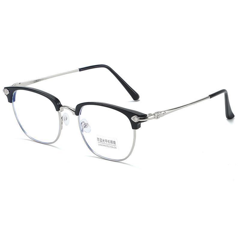 Ultra-Light Fashion High Definition Reading Glasses Anti-Blue Light High-Grade Middle-Aged And Elderly Anti-Fatigue Reading Glasses Flat Glasses Men
