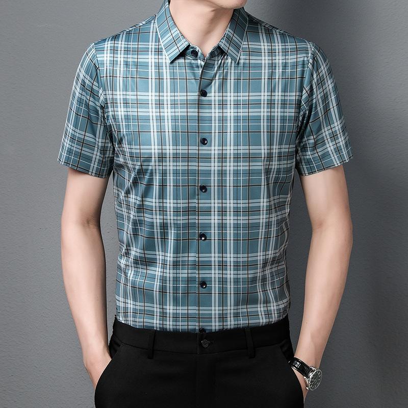 Рубашка с короткими рукавами — фото 3