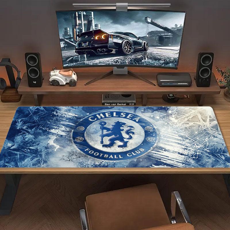 Chelsea F Large Size Mouse Pad Large Gaming Table Cushion Non-slip Laptop Tablet Big Mousepad XXL Mat Mini PC Playmat With Lock edge