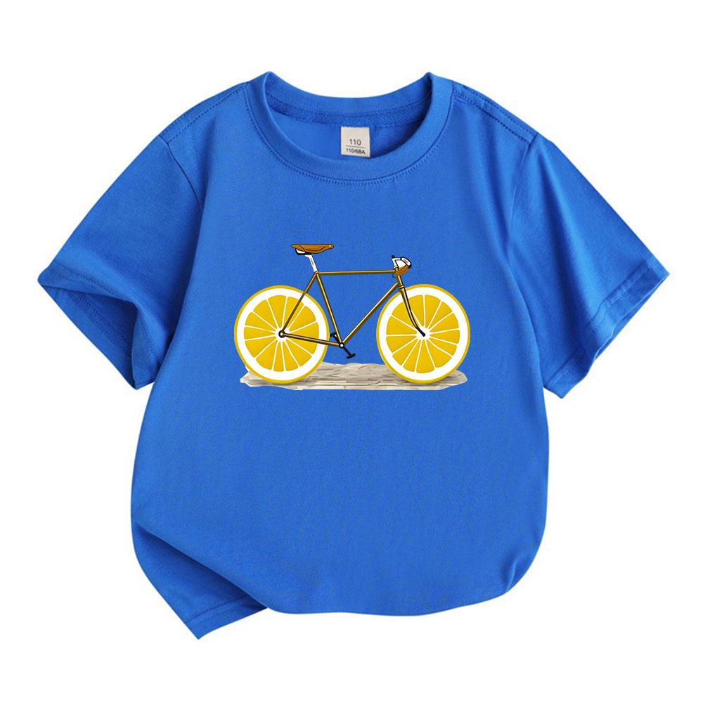 Kids Boys Girls Crew Neck Short Sleeve 100% Cotton T-Shirt,
